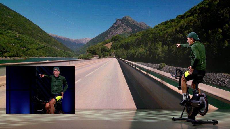 Virtual Cycling Basic Fit - Full HD Geometric Photos for Desktop